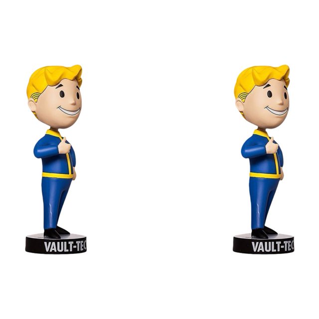 Para Fallout 4 Vault Boy Bobblehead Gaming Anime Figuras Modelo Coleccionable (B)