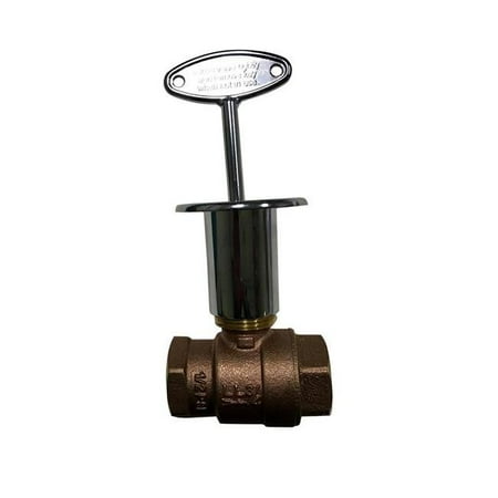 UPC: 0054773902733 | Blue Flame BVL3SCP 0.75 in. Fireplace & Fire Pit Quarter Turn Valve Kit  Straight