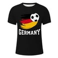 thumbnail image 1 of Wyzesi T-Shirts Rouges Débardeur Homme Manches Courtes T-Shirt Décontracté Imprimés Dessin Animé Sport Plage Vacances Imprimé Hauts T-Shirts Blancs pour Hommes Manches Courtes avec Poche, 1 of 3