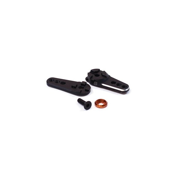 Racers Edge Aluminum Clamping Adjustable Double Servo Arm 23T Sanwa