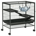thumbnail image 2 of PawHut 3-Tier Small Animal Cage, Ferret Cage Large Chinchilla Cage, 2 of 8