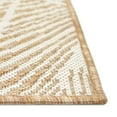 thumbnail image 4 of Liora Manne Carmel Palm Indoor Outdoor Area Rug Sand 100% Polypropylene 5x8, 4 of 6