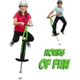 thumbnail image 5 of New Bounce Pogo Stick for Kids Ages 9+ Pro Sport Edition Kids Pogo Stick, Black & Green, 5 of 7