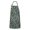 Dark Green Christmas, variant on Gray Christmas Santa Apron-Garden Aprons for Women with Pockets-Cotton Linen Waterproof Kitchen Cooking Gardening Aprons Adjustable for Kitchen,Cooking,BBQ and Salon 32"x27"