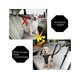 thumbnail image 3 of Cinturón de seguridad para perros Cinturón de seguridad para automóvil para mascotas Reposacabezas de sujeción Arnés elástico reflectante ajustable para perros - Negro, 3 of 6