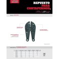 thumbnail image 2 of Repuesto Accesorio Quijada Cortapern 57 a 62HRC COP18T Urrea RCOP18T, 2 of 3