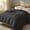 Dark Grey(cube), variant on All Season Oversized Queen Comforter Fluffy Quilted Lightweight Reversible Down Alternative Duvet Insert with 8 Corner Tabs,Soft Summer Winter Warm,Machine Washable 98 x 98 inches