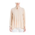 thumbnail image 1 of Blusa victoriana de Crochet Max Studio London para mujer Beige Grande, 1 of 1