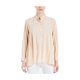 thumbnail image 1 of Blusa victoriana de Crochet Max Studio London para mujer Beige Grande, 1 of 1