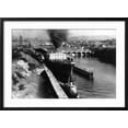 thumbnail image 2 of Art.com World Famous Ballard Canal Locks in Seattle, WA Photograph - Seattle, WA Art Print by Lantern Press, Black Frame Wall Art, 29" x 21", 2 of 5