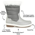 thumbnail image 5 of Journee Collection Womens Tru Comfort Foam Marie Boot 10 Grey, 5 of 6