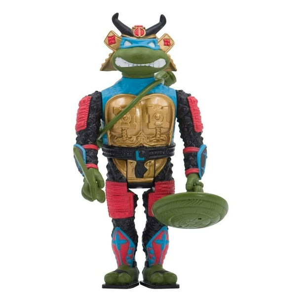 Figura de acción Super7 Teenage Mutant Ninja Turtles Samurai Leonardo, 9,5 cm