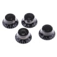 thumbnail image 2 of Perillas de control de guitarra eléctrica Yuyangstore 4 Piezas negro, 2 of 6