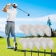 thumbnail image 5 of Cubiertas para la cabeza de palos de golf Accesorios de rescate híbridos Cinta mágica Etiqueta de números intercambiables para palos de protección de blanco Macarena Conductor de cubiertas de cabeza de golf, 5 of 8