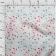 thumbnail image 2 of oneOone Cotton Jersey Pink Fabric Flower Watercolor Dress Material Fabric Print Fabric By The Yard 58 Inches Wide, 2 of 4