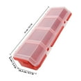 thumbnail image 2 of unbranded 2Pcs Storage Box With Lid Screws And Nails Organizer PP Blue For Workshop Garage, 2 of 6