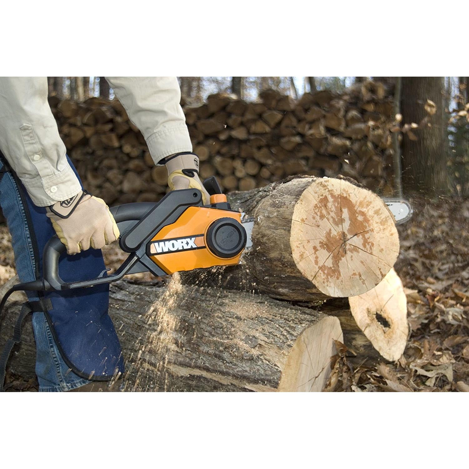 Worx 40v chainsaw home depot hotsell