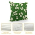 thumbnail image 4 of Creowell St. Patrick's Day Throw Pillow Covers Square Accent Farmhouse Decorative Pillowcases Cushion Covers for Home Décor Living Room Sofa Couch Bedroom, 4 of 5