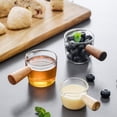 thumbnail image 2 of Mini Milk Pan Butter Warmer 50/100ml, Glass Sauce Vinegar Plate Gravy Boats With Handle, 2 of 10