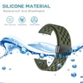 thumbnail image 2 of Likrtyny Correa Deportiva Silicona Con Hebilla Plegable Magnética para Galaxy Fit3 (verde), 2 of 9