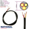 thumbnail image 3 of NATIONAL Wire&Cable - Premium Electrical Wire - 20 Gauge 3 Conductors - 250Ft - Made in USA, 3 of 4