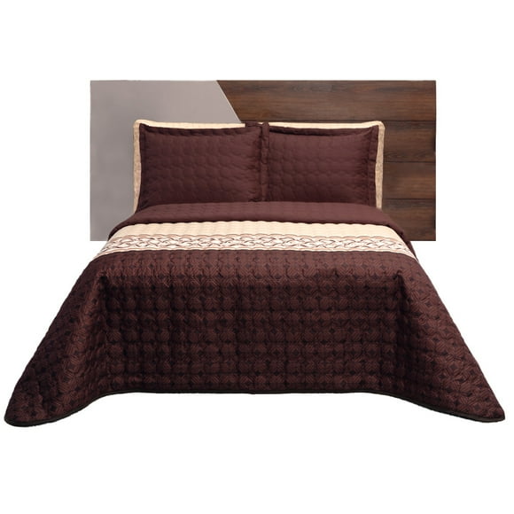Edredón Ligero Matrimonial Café Dos Vistas Arona