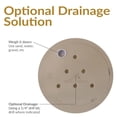 thumbnail image 4 of Sunnydaze Anjelica 20" x 20" x 16" Round Beige Polyresin Outdoor Planter Pot, 4 of 13