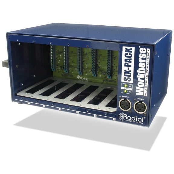 Radial Engineering Workhorse - SixPack 500 Series Desktop Rack