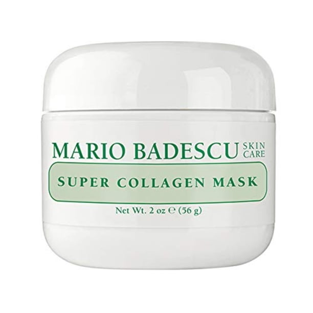Mario Badescu Super Collagen Mask, mascarilla de arcilla para el cuidado de la piel facial, ideal para pieles mixtas, secas o sensibles, minimizador de poros con colágeno hidratante y arcil