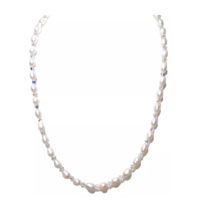 Set Perla Cultivada Cristals Swarovski Broche De Plata GREG J.M. Clásico