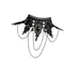 thumbnail image 2 of Collar de Halloween,Gargantilla gótica steam de encaje negro,Collar de cadena estilo con estilo retro,Gargantilla de para disfraz de Halloween para niñas,Elegante collar, 2 of 8