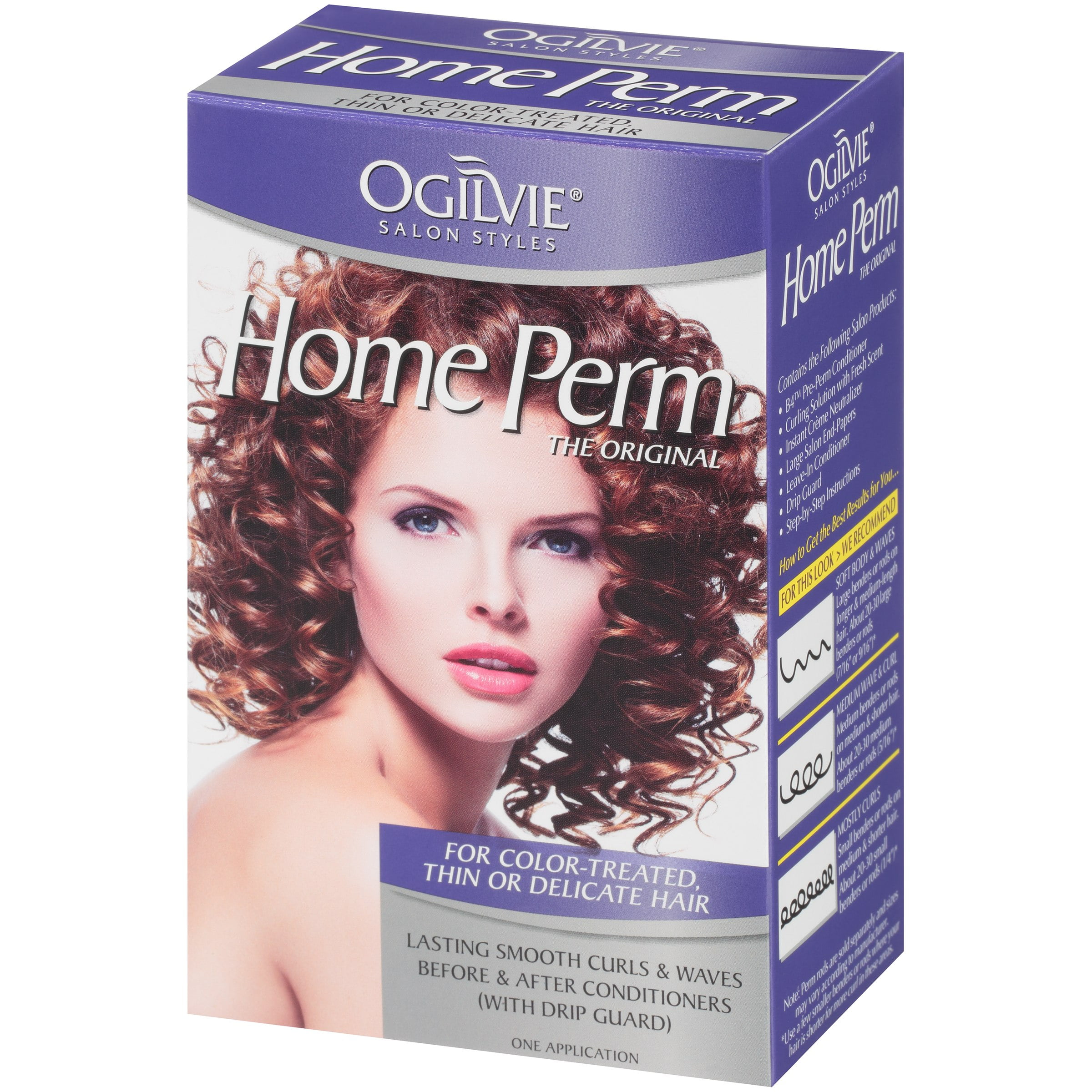Ogilvie Home Perm For Color Treated Thin Or Delicate Hair 1 Ct