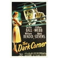 thumbnail image 2 of Hollywood Photo Archive 23x32 Gold Ornate Wood Framed with Double Matting Museum Art Print Titled - The Dark Corner, 2 of 4