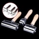 thumbnail image 2 of Advancent Rodillo de presión plano de acero inoxidable para madera, rodamiento de rueda de cuero, pegamento para estampado, rollo de laminación, Cocina y Comedor Color de registro/60 mm Advancent HA077468-02, 2 of 6