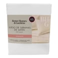 thumbnail image 1 of Juego de Sábanas Better Homes & Gardens 4 Piezas Tamaño Matrimonial Diseño Liso Blanco, 1 of 4