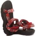thumbnail image 4 of Teva Hurricane XLT2 Toddler's Hook And Loop Strap Sandal In Red Size 7, 4 of 6