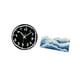 thumbnail image 5 of Reloj de pared silencioso, sin , decorativo, alfombra oceánica, alfombra de baño, lavable, antideslizante, material acrílico y flocado, adecuado, 5 of 8