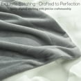 thumbnail image 7 of Velvet Duvet Cover Queen Set, 3 Pieces Soft Flannel Comforter Cover with Zipper Closure & Corner Ties, Ultra Soft Cozy Bedding Set, Breathable Plush Velour Duvet Cover, 7 of 7