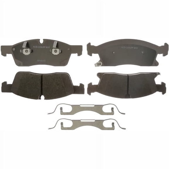 ACDelco 19383269 Front Disc Brake Pad Set for Jeep Grand Cherokee