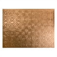 thumbnail image 2 of FASÄDE Lotus Decorative Vinyl Backsplash 15 sq ft Kit in Polished Copper, 2 of 6