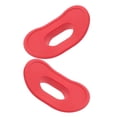 thumbnail image 3 of Red 2Pcs Silicone Diving Mouthpiece Lip Guard with Oval Shape, 3 of 5