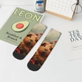thumbnail image 7 of Pofeuu Rose Cute Guinea Pig Print 30cm Socks, Adult Running Hiking Socks for Youth and Adult, 7 of 7
