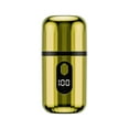 thumbnail image 3 of Rasoir Électrique pour Hommes, Rasage Précis Sans Douleur, Compact, Sans Fil, Portable, Or, 3 of 9