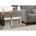 thumbnail image 3 of Mesa de Noche Monarch Specialties 56x30x46 cm Taupe Oscuro, 3 of 7