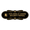 Black Gold, variant on Signs ByLITA Designer This Area is Under Security Patrol Sign (Ivory/Dark Brown) - Medium