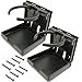 thumbnail image 2 of TIHOOD 2 Pcs Porte-Boisson Pliable Réglable avec Vis/porte-Gobelet Réglable pour Marine/bateau/caravane/voiture (Noir), 2 of 4