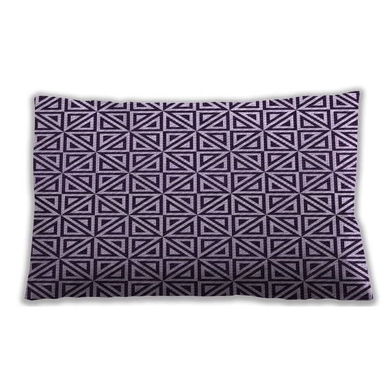 Ahgly Company Outdoor Rectangular Contemporary Lumbar Throw Pillow, 13 inch by 19 inch