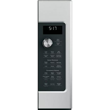 Café - 1.7 Cu. Ft. Convection Over-the-Range Microwave with Sensor Cooking - Stainless steel