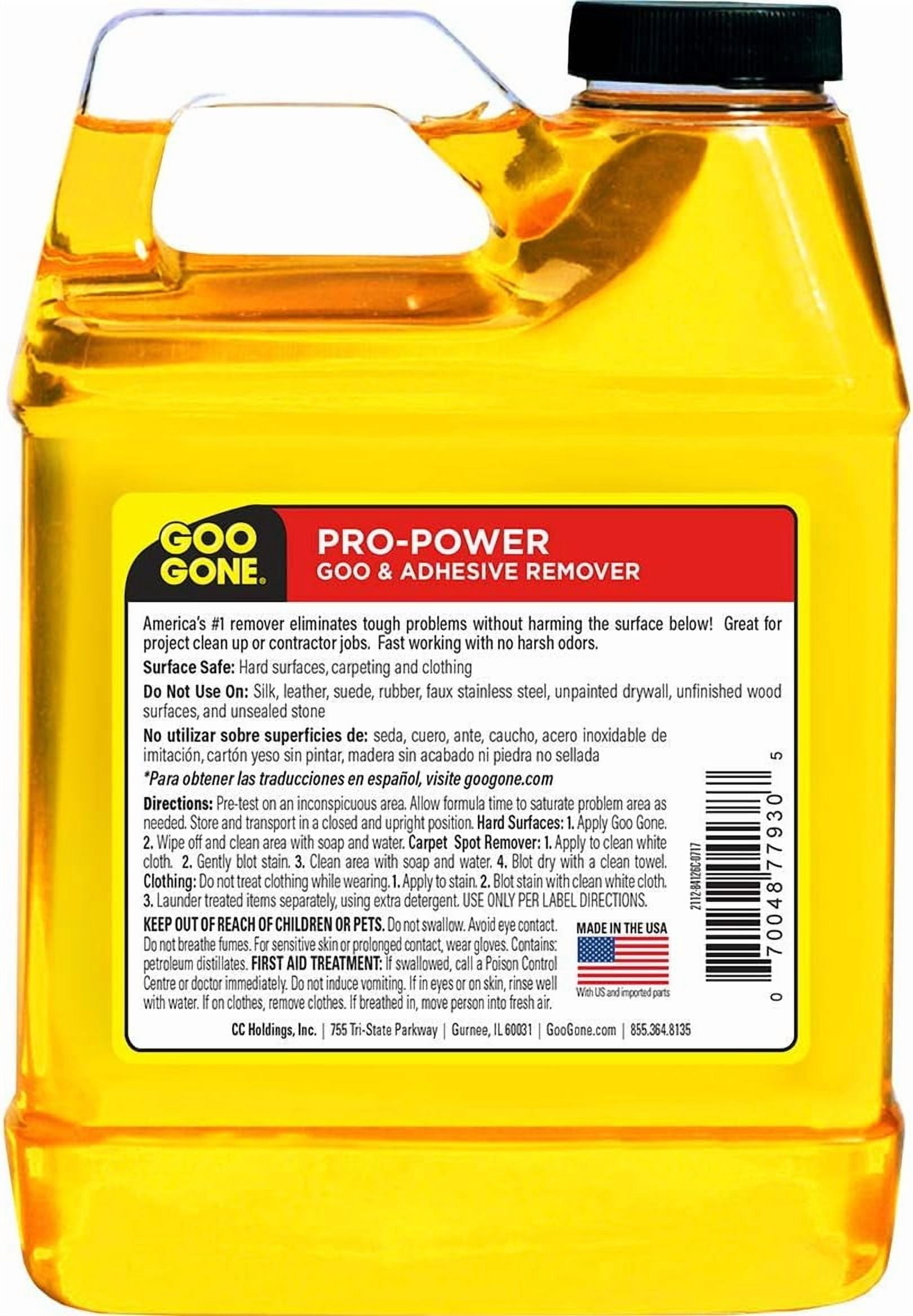 Pro-Power - 32 Ounce & Sticker Lifter - Professional Strength Adhesive Remover, Removes Stickers, Tape, Grease and More