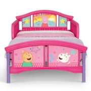 Peppa Pig Plastic Toddler Bed by Delta Children, Pink